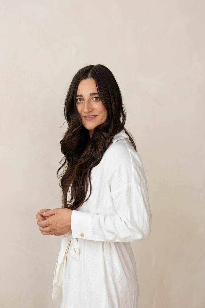 Portrait of Lana Pribic, host of Modern Psychedelics.